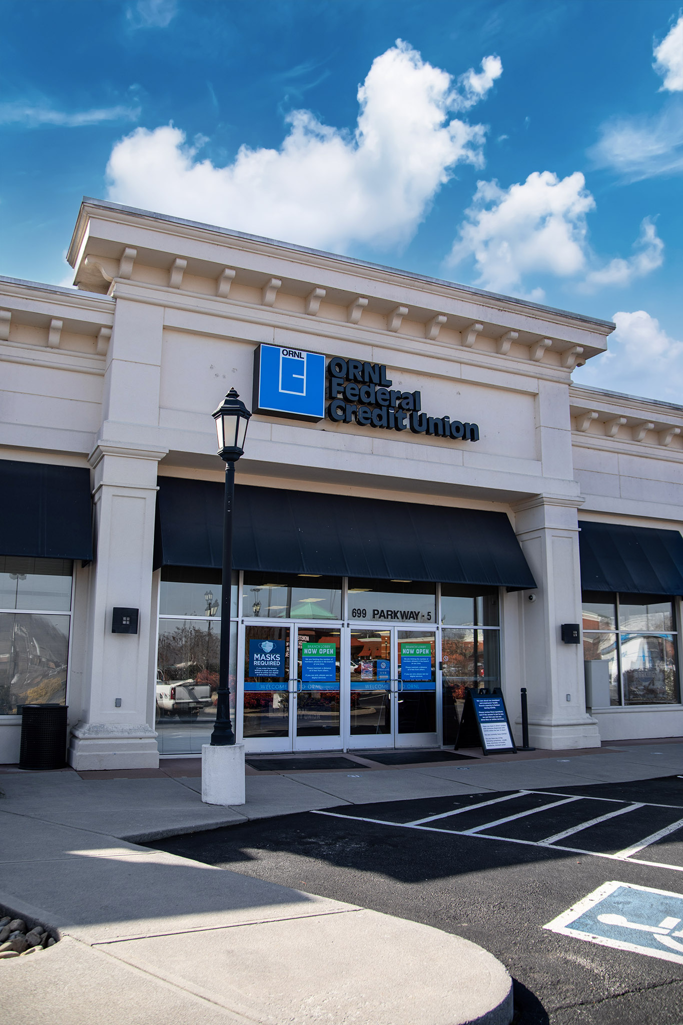 Exterior building of Sevierville branch