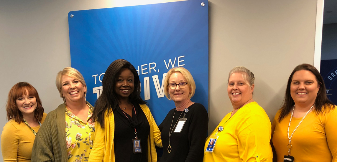 ORNL FCU team members posing for photo together