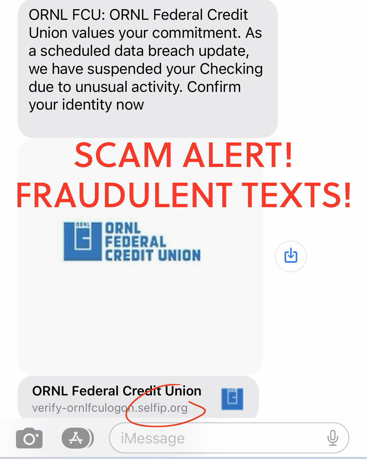 Scam Alerts and Fraudulent Text Alerts